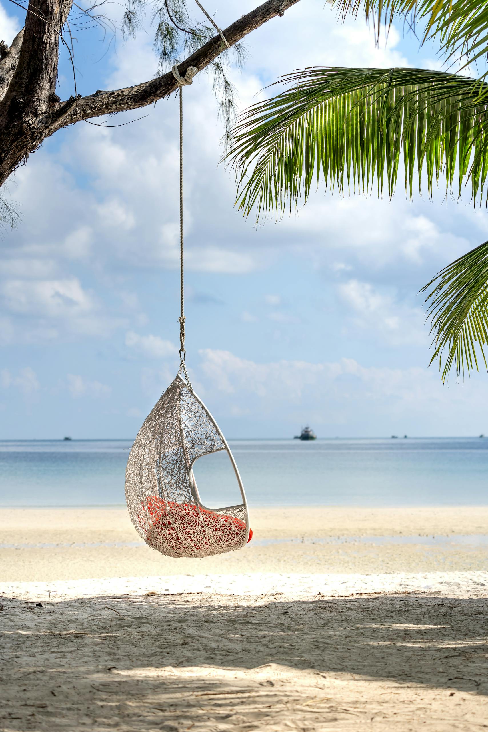 White Hanging Chair